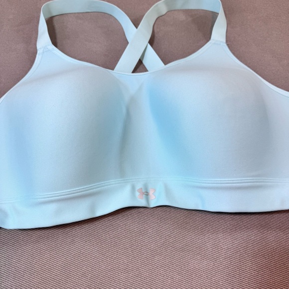 Under Armour Light Blue Sports Bra - Picture 2 of 13